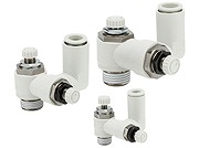 ワンタッチ管継手付デュアルスピードコントローラ